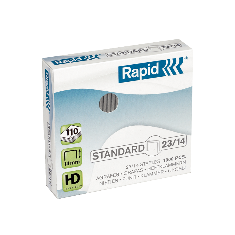 Hæfteklamme Rapid Stand. 23-14 galv 1000