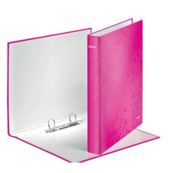 Ringordner Leitz A4+ 2DR-25mm WOW pink