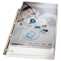 Plastlommer katalog 170my metal A4 klar
