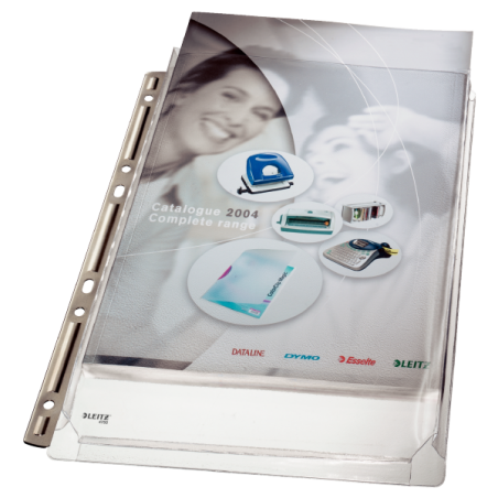 Plastlommer katalog 170my metal A4 klar