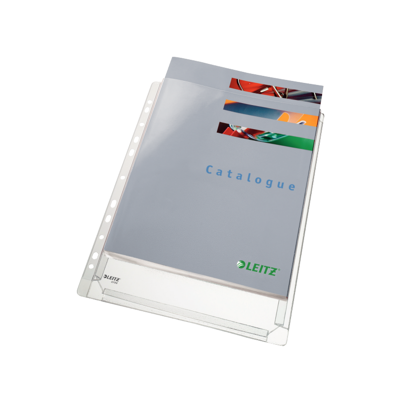 Katalog Lommer 170my A4 med præg æske m. 10stk. Leitz 47561003