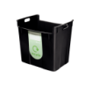Papirkurv Leitz Basko 40L sort