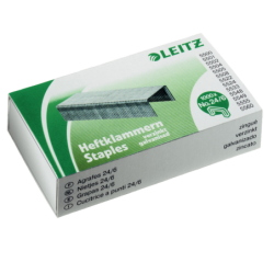 Hæfteklamme Leitz 24-6 æske a 1000