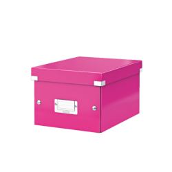 Arkivboks Click & Store lille WOW pink