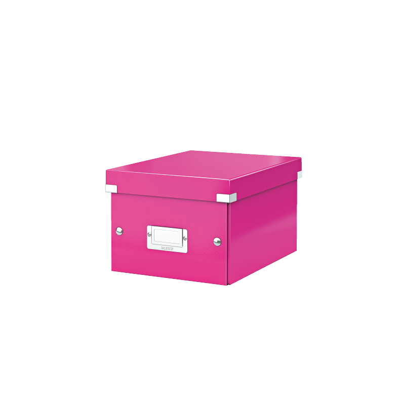 Arkivboks Click & Store lille WOW pink