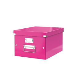 Arkivboks Click & Store Medium WOW pink 60440023