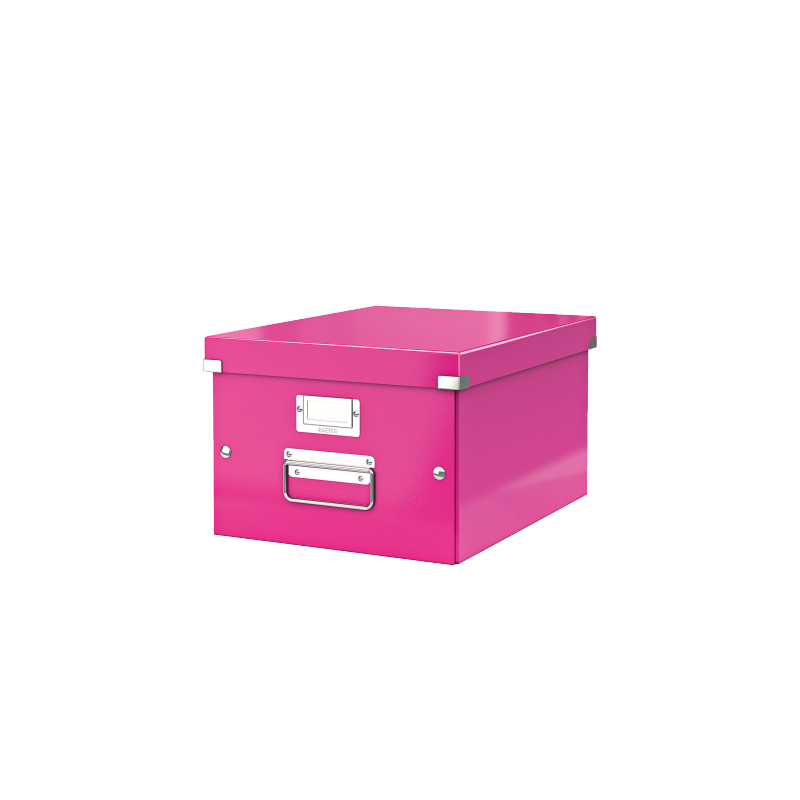 Arkivboks Click & Store Medium WOW pink 60440023