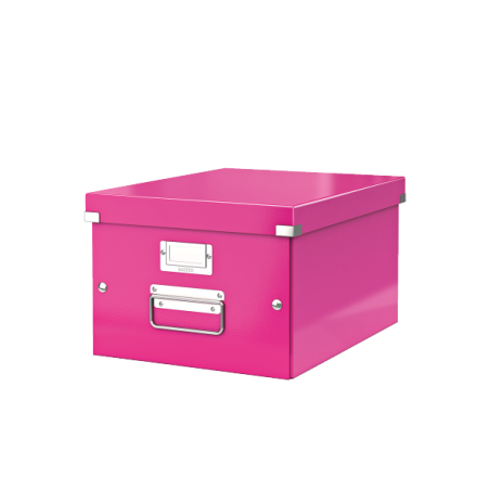 Arkivboks Click & Store Medium WOW pink 60440023
