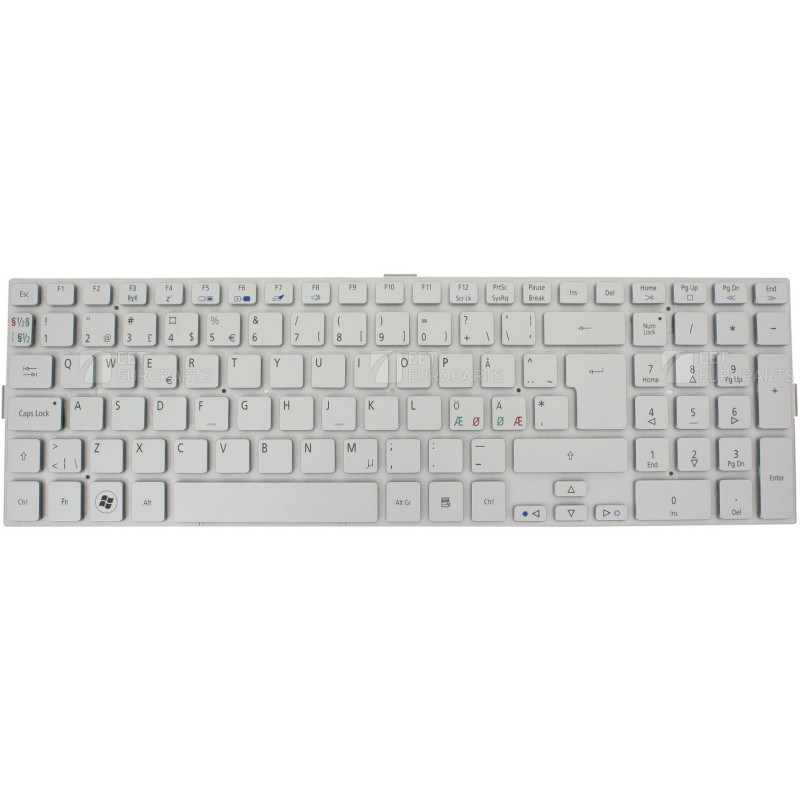 Keyboard - tastatur til Acer 5943G og Acer 8943G Keyboard - tastatur til Acer 5943G og Acer 8943G