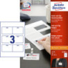 Avery L4789-10 navneskilte og clips