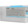 Epson blækpatron C13T653500 lyst cyan