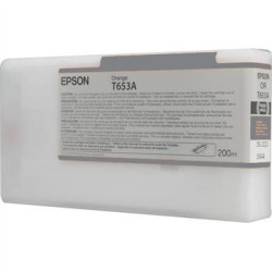 Epson blækpatron C13T653700 lyst sort