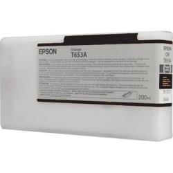 Epson blækpatron C13T653800 matte sort