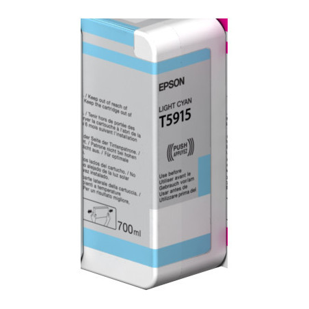 Epson blækpatron C13T591500 lyst cyan