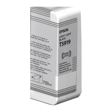 Epson blækpatron C13T591900 lyst lyst sort