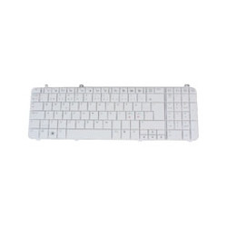 Tastatur til HP Notebook (NORDISK) hvidt 508683-DH1