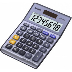 Casio MS-80VERII 8 ciff. stort displ. Euro omregning