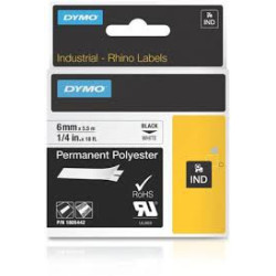 DYMO 1805442 RhinoPRO Permanent polyester 6mm x 5