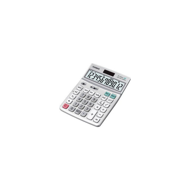 Casio DF-120ECO 12 ciffers m. stort display og momsberegning