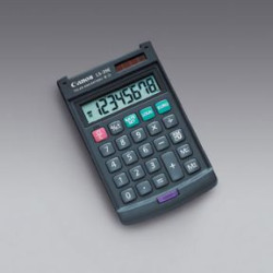 Canon LS-39E lommeregner med Valutaomregning og låg