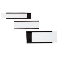 Magnetiske label holdere 10x60mm 72stk. 7-450100