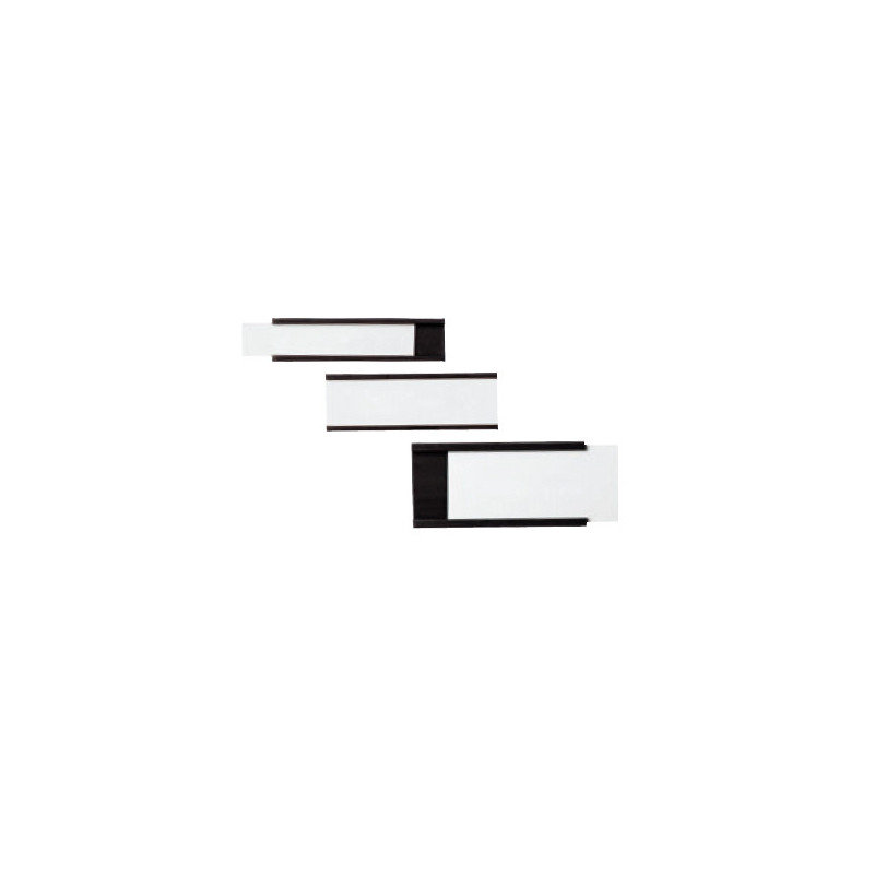 Magnetiske label holdere 10x60mm 72stk. 7-450100 Magnetiske label holdere 10x60mm 72stk. 7-450100