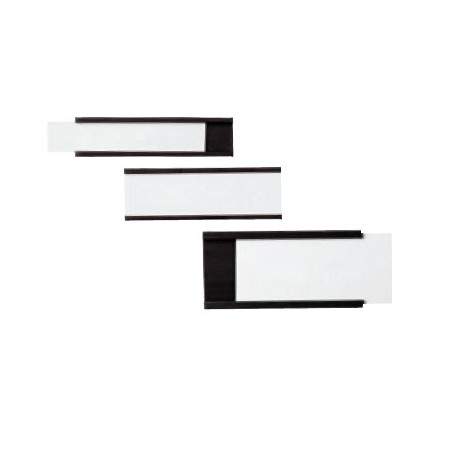 Magnetiske label holdere 10x60mm 72stk. 7-450100