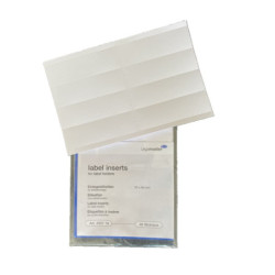 Etiketter til Magnetholdere 30x90mm (40stk.) 7-455719 (Udsalg få stk)