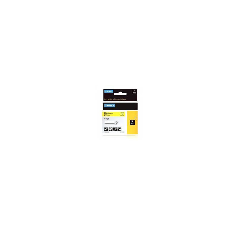 DYMO Rhino 18432 Vinyl tape 12mm x 5