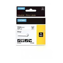 DYMO Rhino 18444 Vinyl tape 12mm x 5