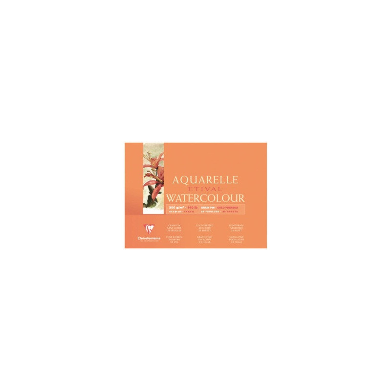 Etival 93458 Akvarelark 300gr. Koldpresset 50x65 (1stk.)