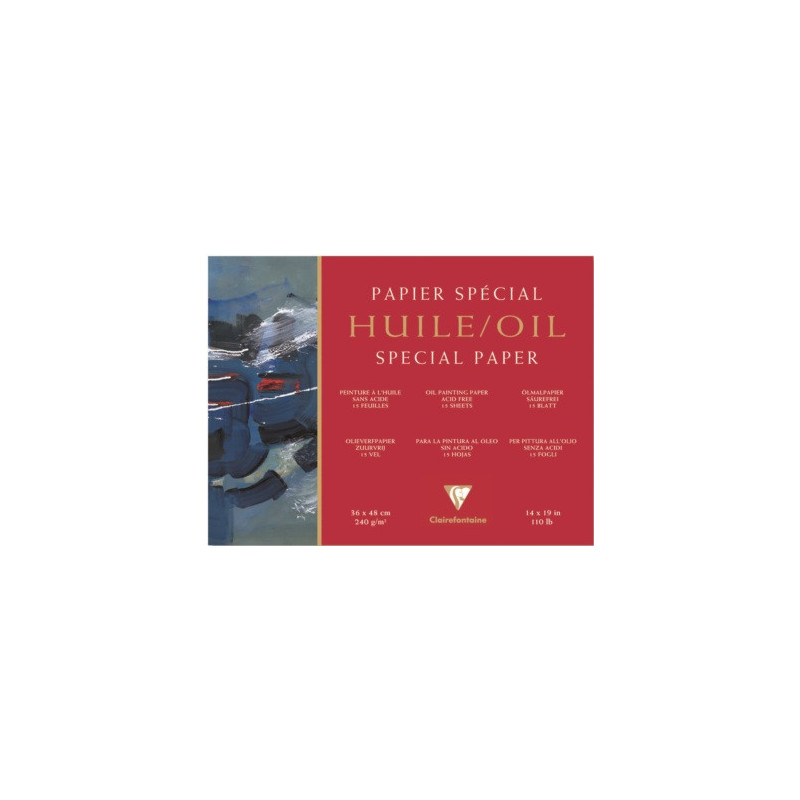 Clairefontaine 96494 Acrylblok 240gr. I 36x48cm (2stk.) Clairefontaine 96494 Acrylblok 240gr. I 36x48cm (2stk.)