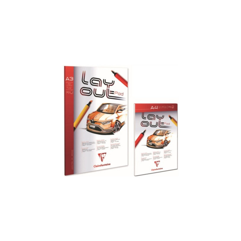 Clairefontaine 96534 Layoutblok 75gr. I A3 (5stk.) Clairefontaine 96534 Layoutblok 75gr. I A3 (5stk.)