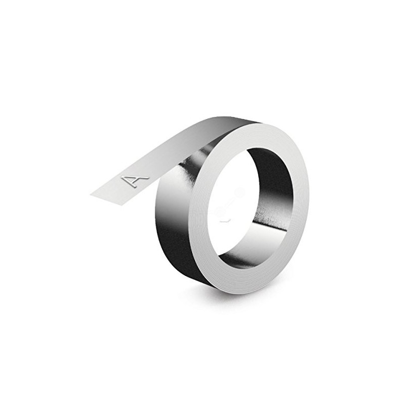DYMO 32500 - S0720170 Metaltape Rustfrit stål uden lim 12mm x 6.40 (10stk.)