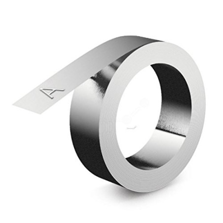 DYMO 32500 - S0720170 Metaltape Rustfrit stål uden lim 12mm x 6.40 (10stk.)