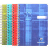 Clairefontaine 8546C Spiralbøger 90gr. Linieret A5