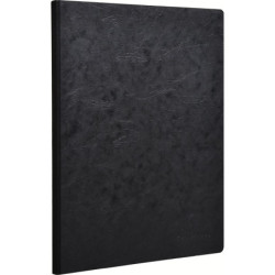 Clairefontaine 79146 Tabac notesbøger i sort 90gr. linieret i A4 (5stk.)