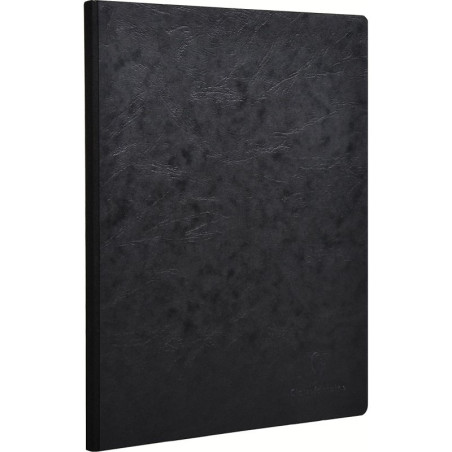 Clairefontaine 79146 Tabac notesbøger i sort 90gr. linieret i A4 (5stk.)