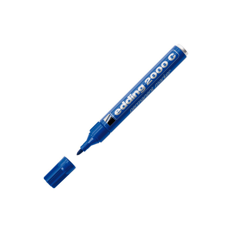 Edding 2000C-3 blå permanent marker