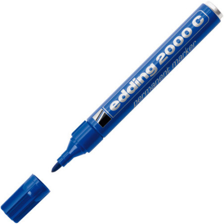 Edding 2000C-3 blå permanent marker