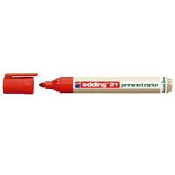 Edding 21-002 rød Permanent ecoline marker