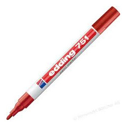 Edding 751-2 rød Paintmarker