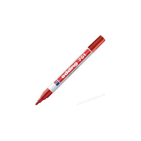 Edding 751-2 rød Paintmarker