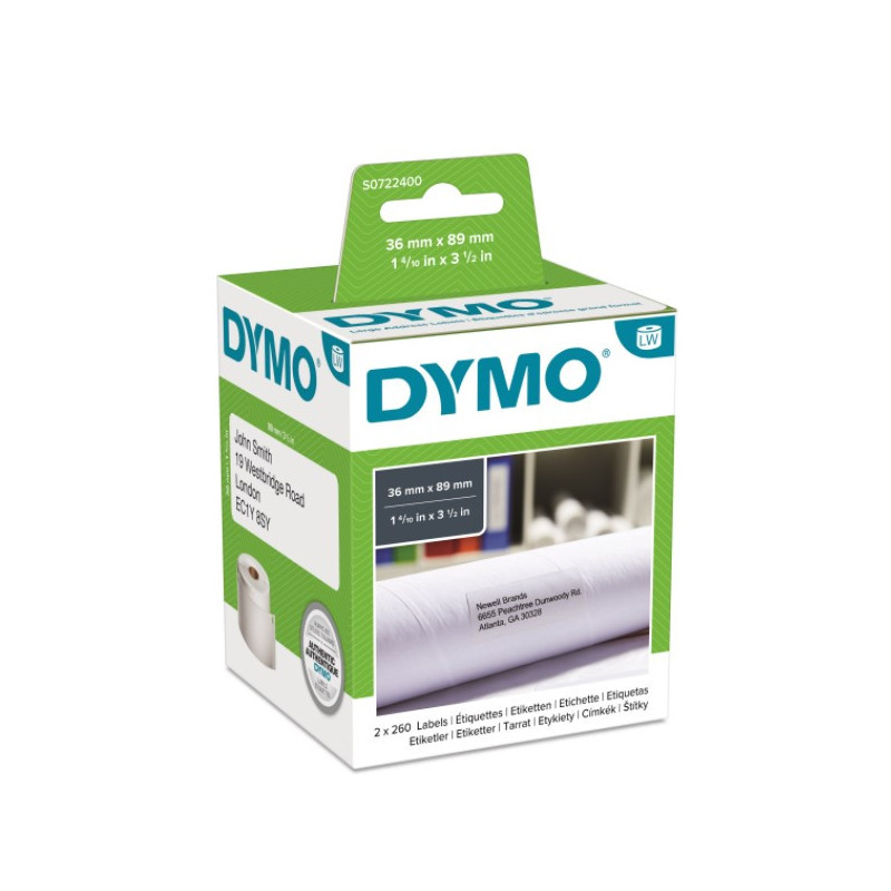 DYMO 99012 adresse etiket 36x89 mm