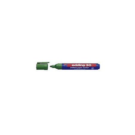 Edding 30-4 grøn brilliant papir marker