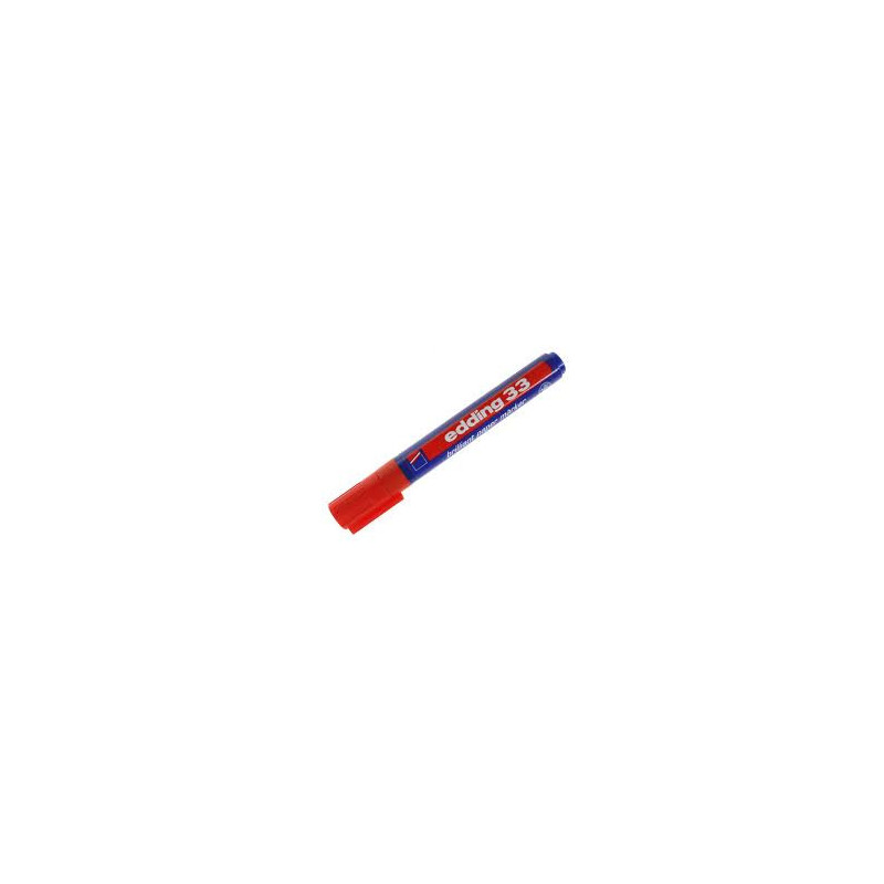 Edding 33-2 rød brilliant papir marker