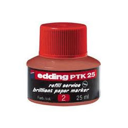 Edding PTK25-2 rød refill blæk til Edding 30 og 33