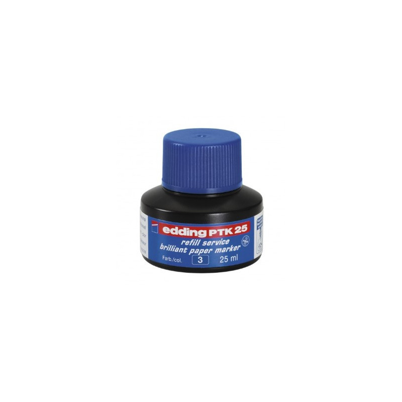 Edding PTK25-3 blå refill blæk til Edding 30 og 33