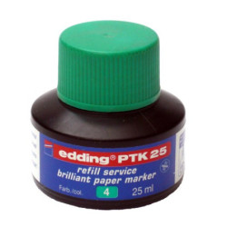 Edding PTK25-4 grøn refill blæk til Edding 30 og 33
