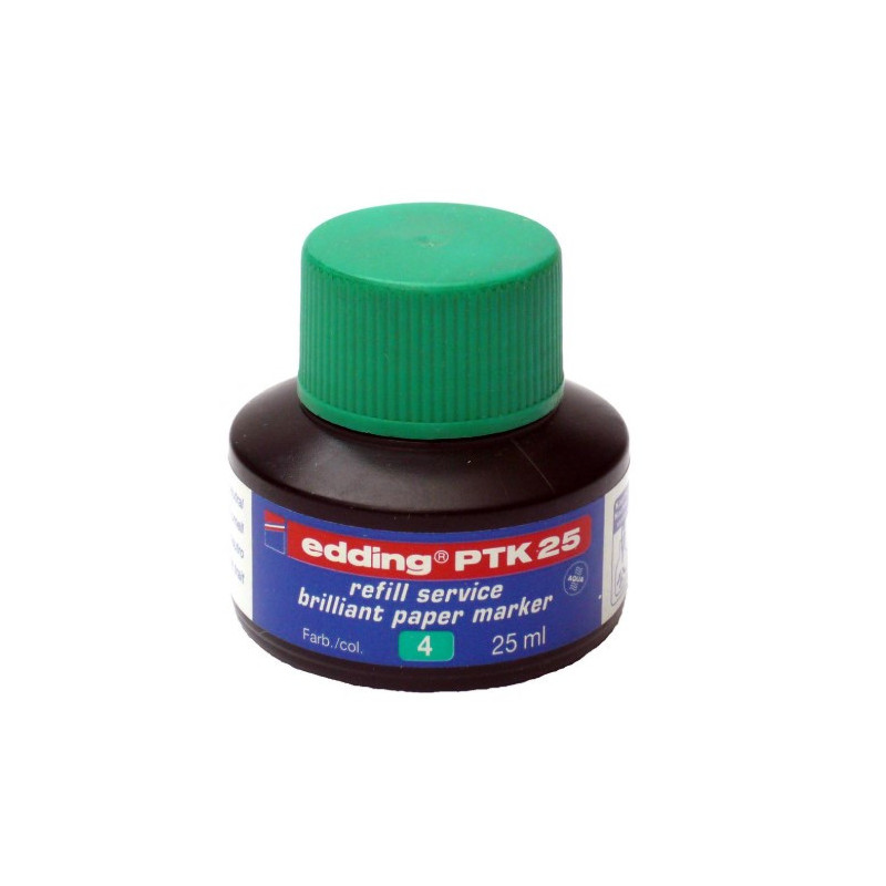 Edding PTK25-4 grøn refill blæk til Edding 30 og 33